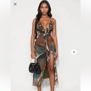 Wild One Strappy Maxi dress